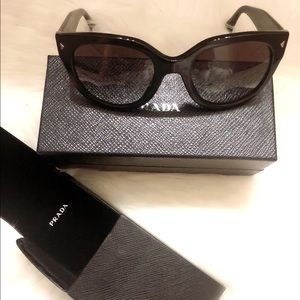Prada Women’s SPR170 Sunglasses - Black